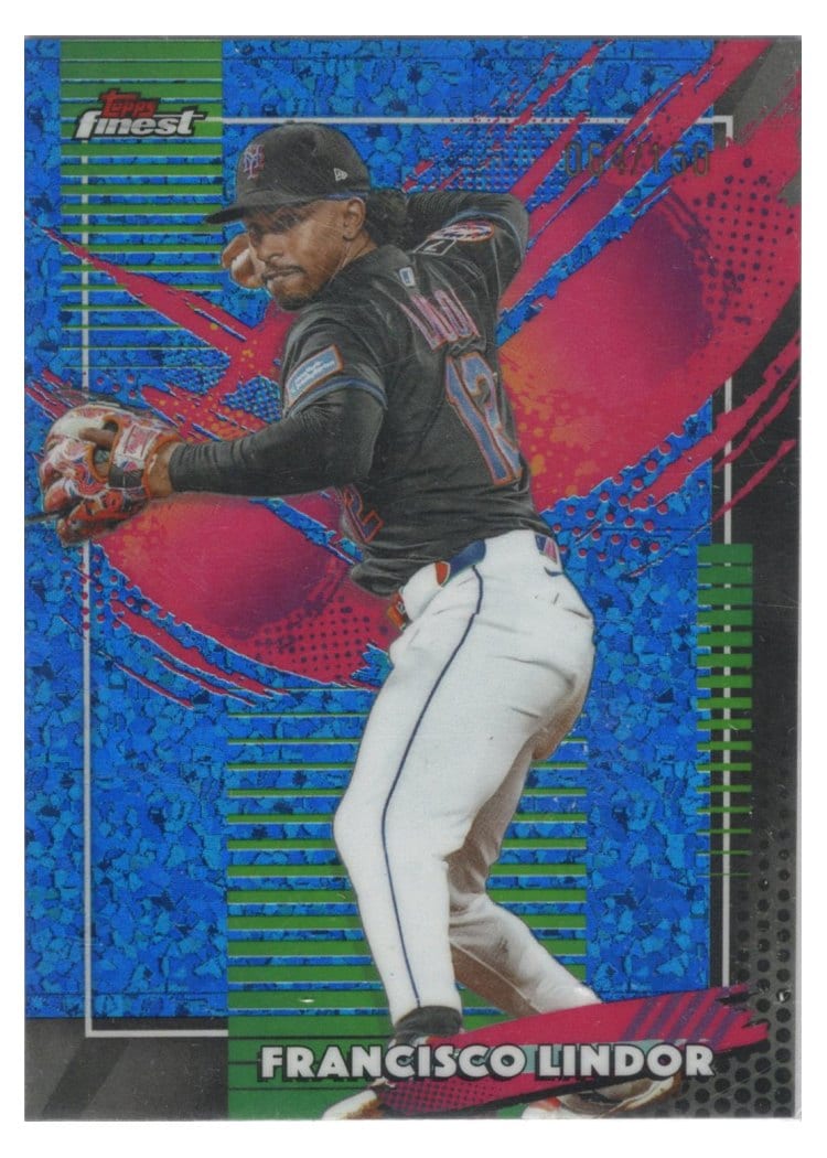 2026 Topps Finest Francisco Lindor #220 card