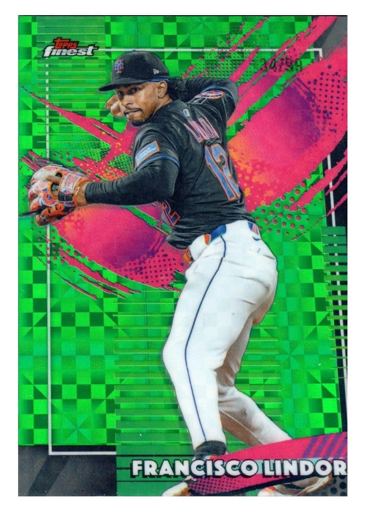 2026 Topps Finest Francisco Lindor #220 card