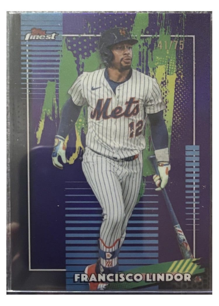 2026 Topps Finest Francisco Lindor #220 card