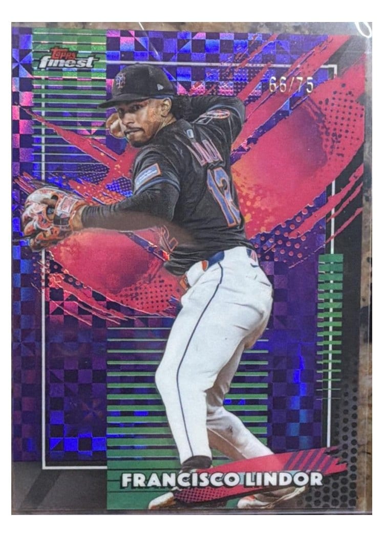 2026 Topps Finest Francisco Lindor #220 card