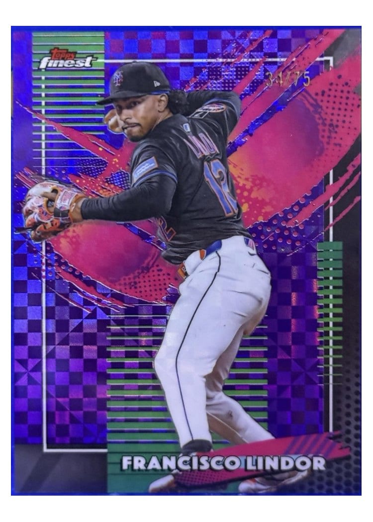 2026 Topps Finest Francisco Lindor #220 card