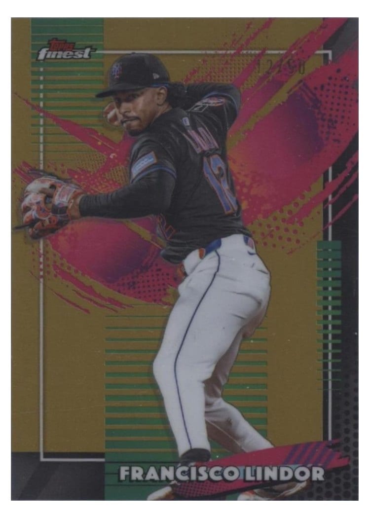 2026 Topps Finest Francisco Lindor #220 card