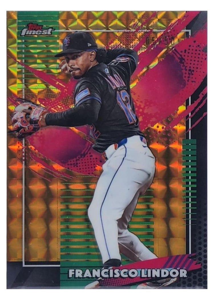 2026 Topps Finest Francisco Lindor #220 card