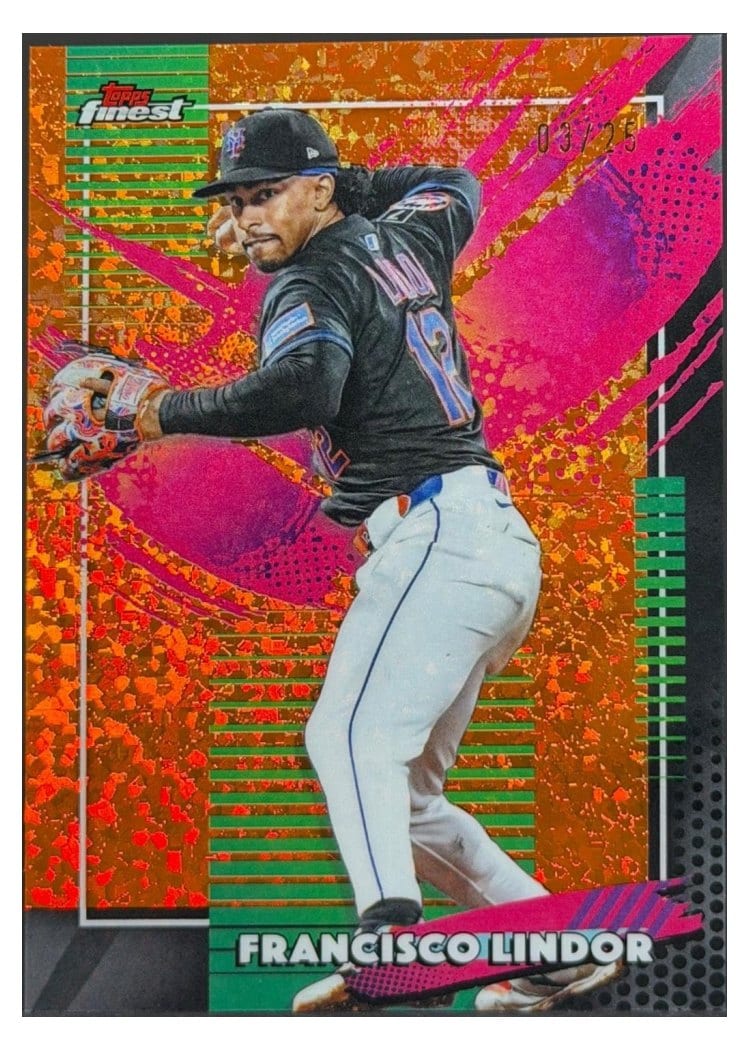 2026 Topps Finest Francisco Lindor #220 card