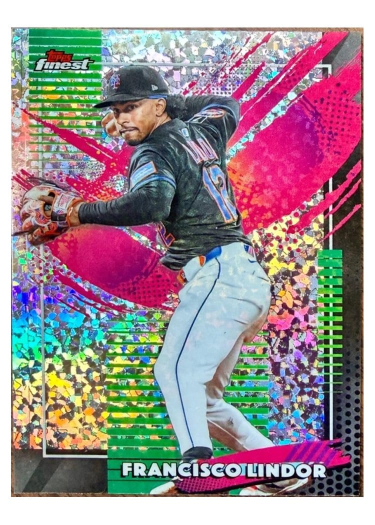 2026 Topps Finest Francisco Lindor #220 card