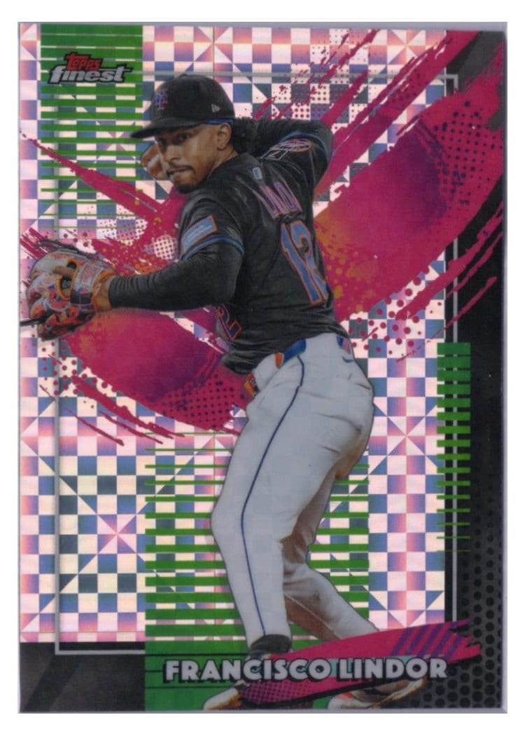 2026 Topps Finest Francisco Lindor #220 card