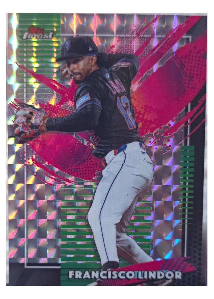 2026 Topps Finest Francisco Lindor #220 card