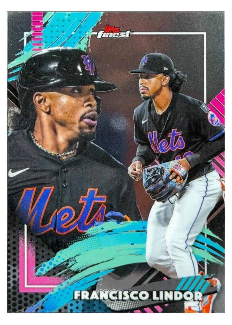 2026 Topps Finest Francisco Lindor #324 card