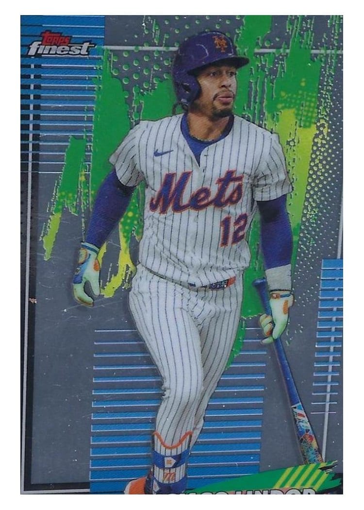 2026 Topps Finest Francisco Lindor #68 card