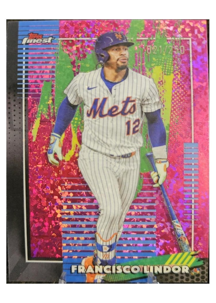 2026 Topps Finest Francisco Lindor #68 card