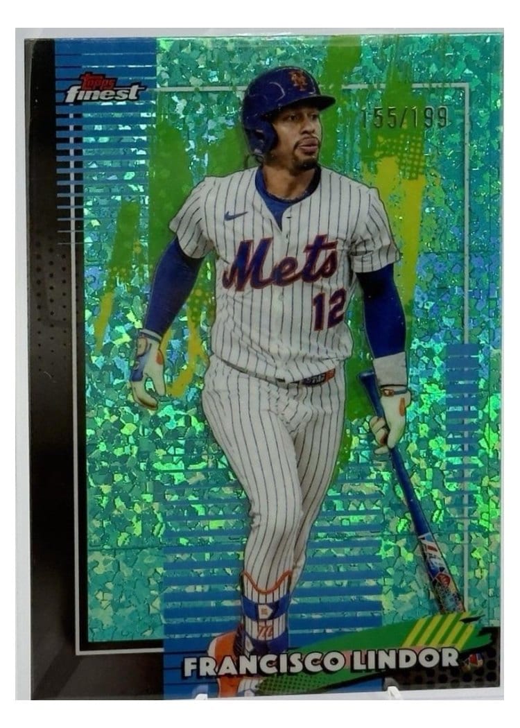2026 Topps Finest Francisco Lindor #68 card