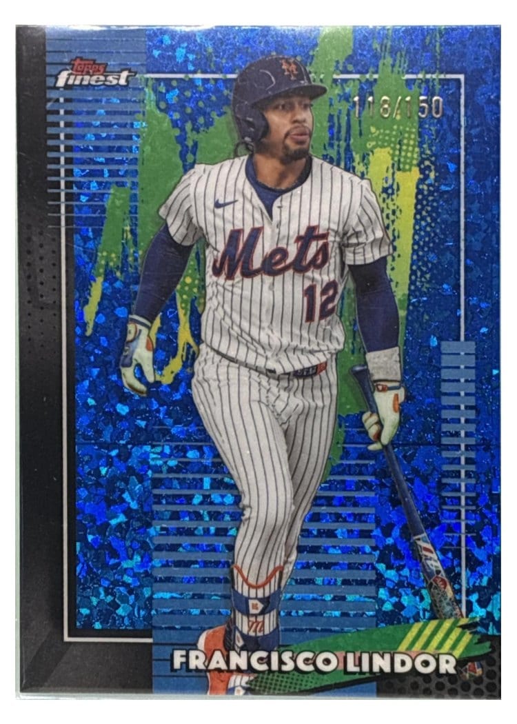 2026 Topps Finest Francisco Lindor #68 card