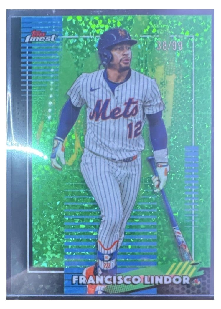2026 Topps Finest Francisco Lindor #68 card