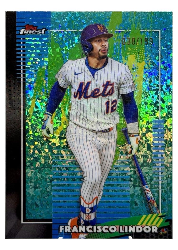 2026 Topps Finest Francisco Lindor #68 card
