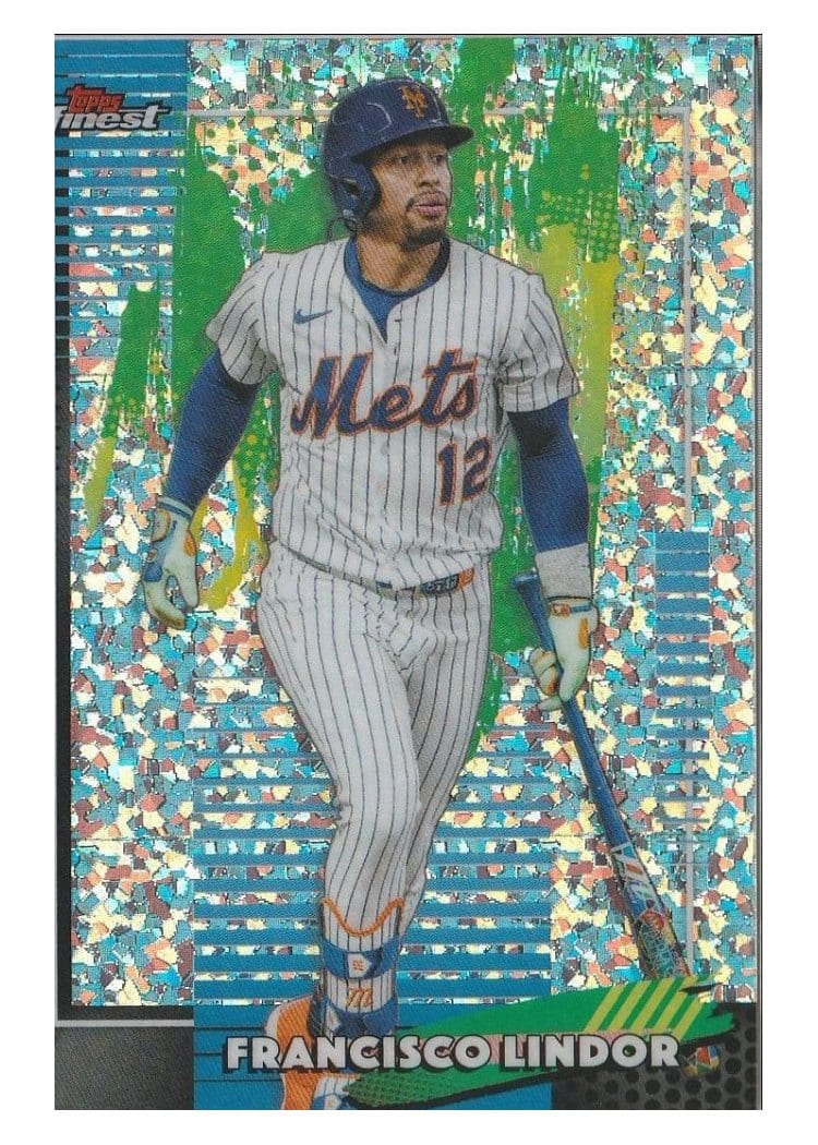 2026 Topps Finest Francisco Lindor #68 card