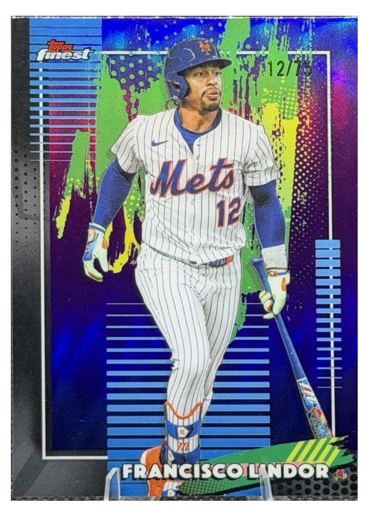 2026 Topps Finest Francisco Lindor #68 card