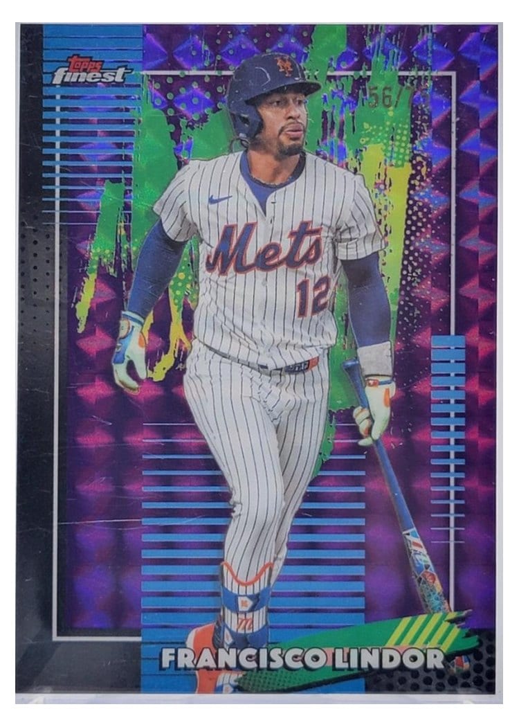 2026 Topps Finest Francisco Lindor #68 card