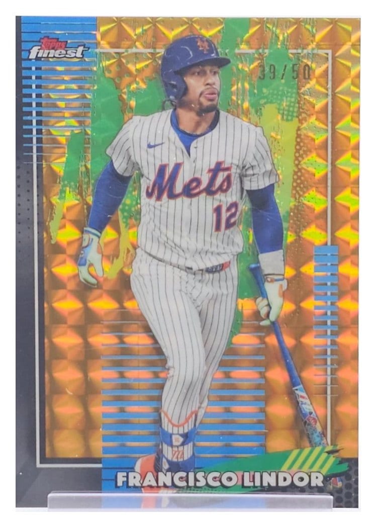 2026 Topps Finest Francisco Lindor #68 card