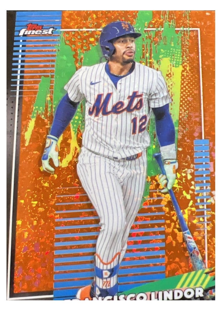 2026 Topps Finest Francisco Lindor #68 card