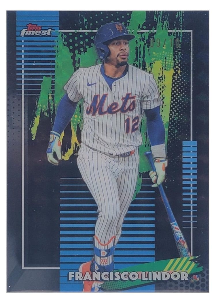 2026 Topps Finest Francisco Lindor #68 card
