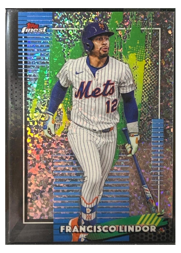 2026 Topps Finest Francisco Lindor #68 card