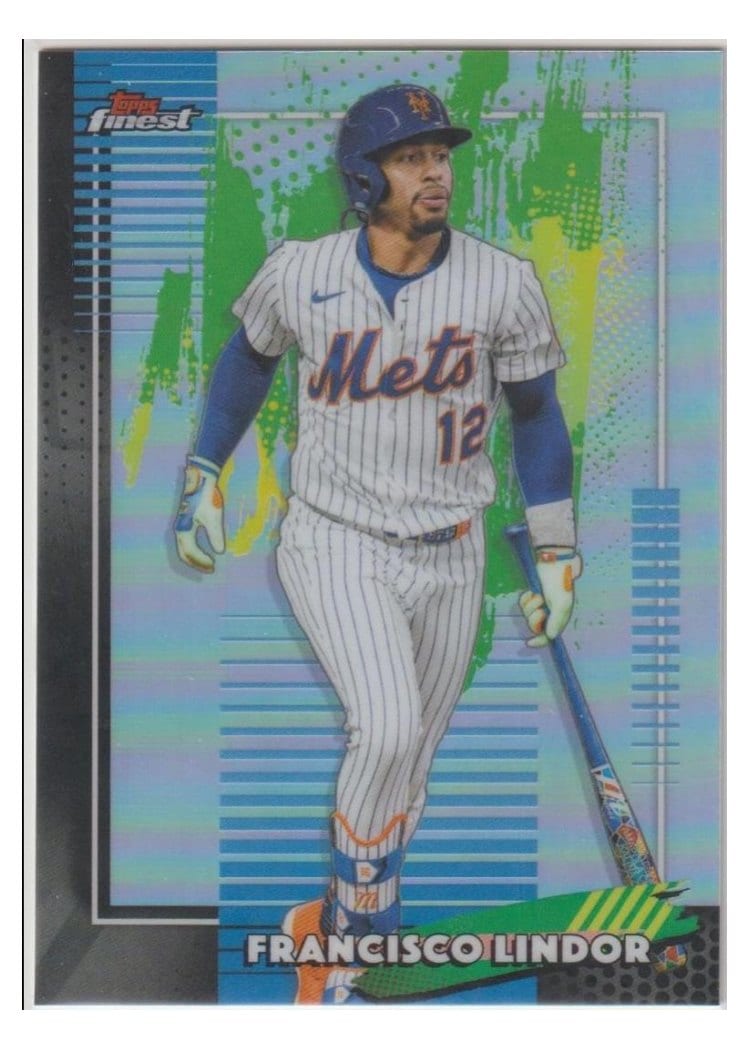 2026 Topps Finest Francisco Lindor #68 card