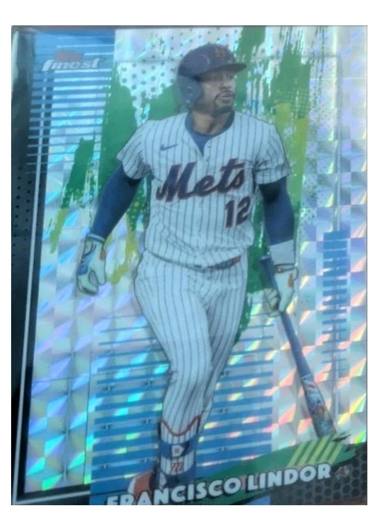 2026 Topps Finest Francisco Lindor #68 card