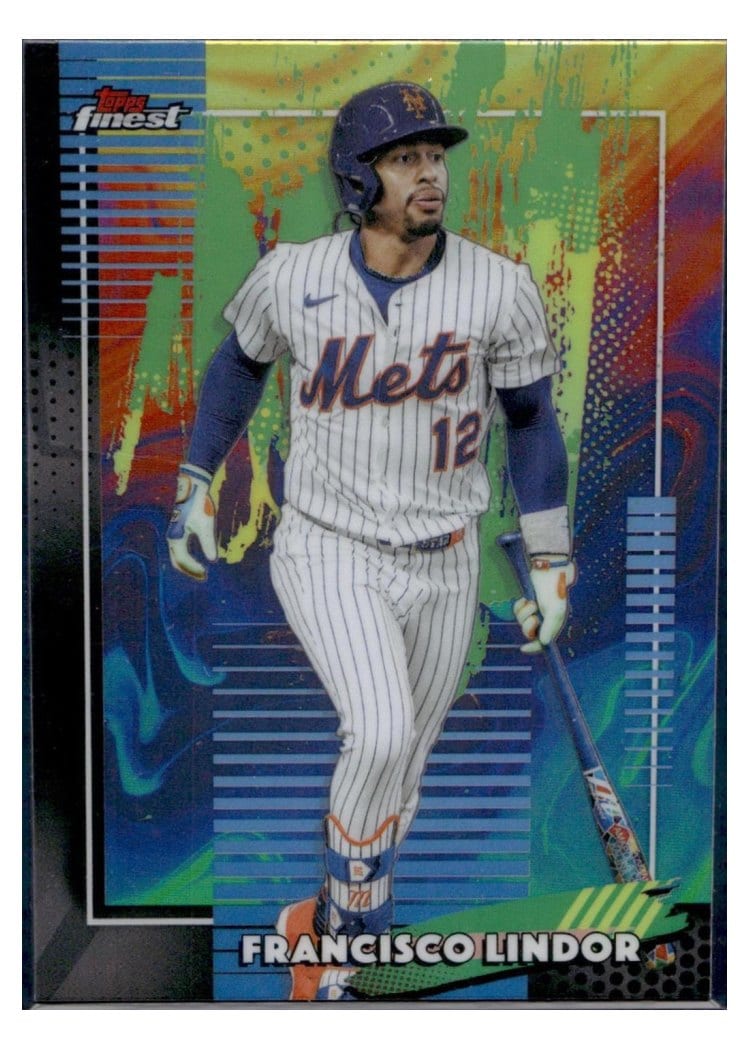 2026 Topps Finest Francisco Lindor #68 card