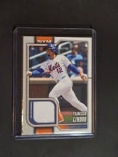 2026 Topps Real One Relics Francisco Lindor #123 card