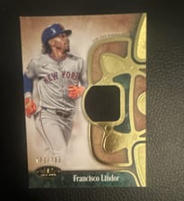 2026 Topps Tier One Tier One Relics Francisco Lindor #T1R-FL card