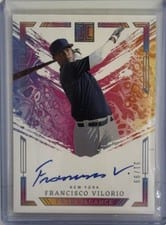 2024 Panini Impeccable Extravagance Autographs Francisco Vilorio #EA-FV card