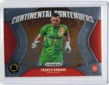 2025 Panini Prizm FIFA Club World Cup Continental Contenders Franco Armani #26 card