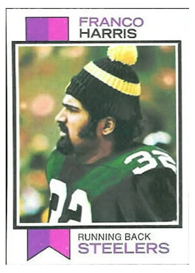 1973 Topps Franco Harris #89 card