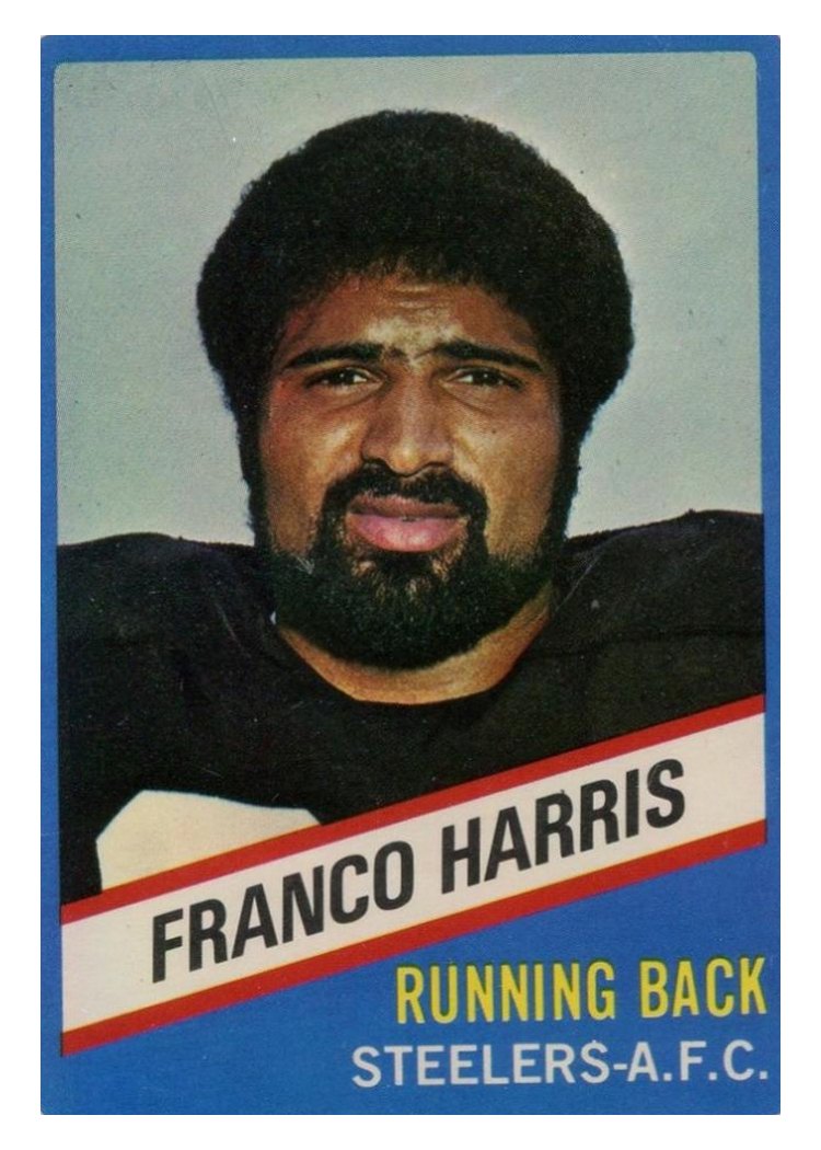 1976 Wonder Bread Franco Harris Town Talk #3