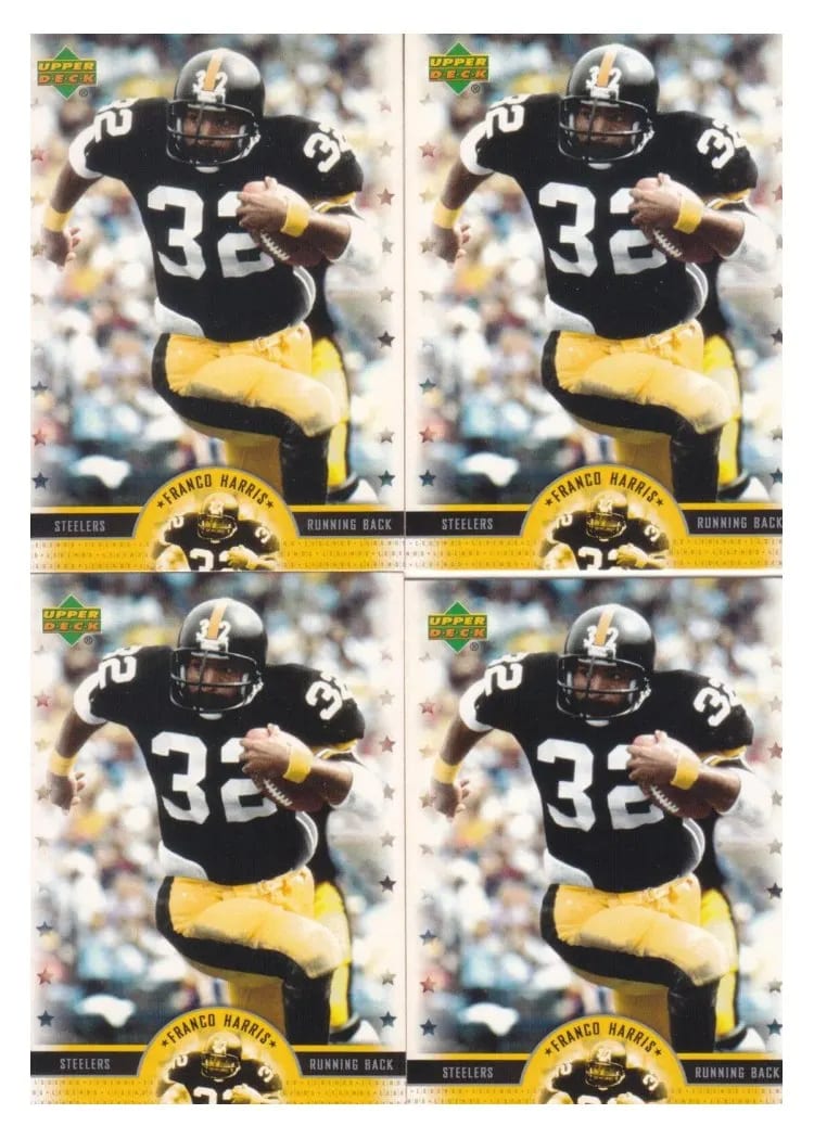 2005 Upper Deck Legends Franco Harris #84 card