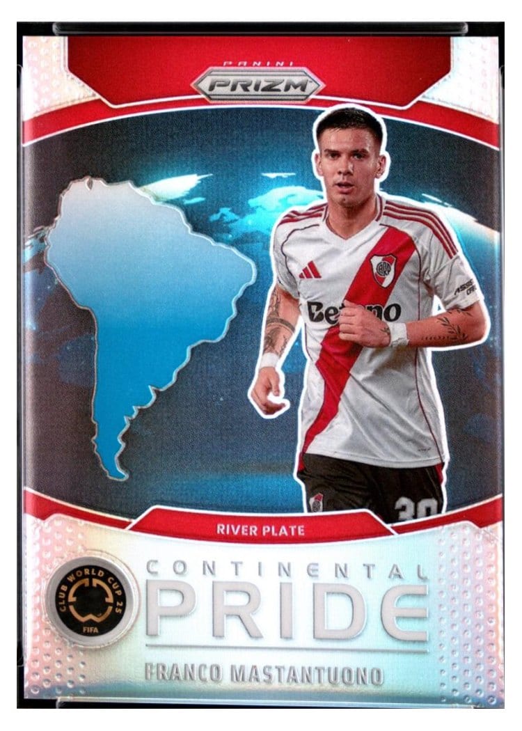 2025 Panini Prizm FIFA Club World Cup Continental Pride Franco Mastantuono #18