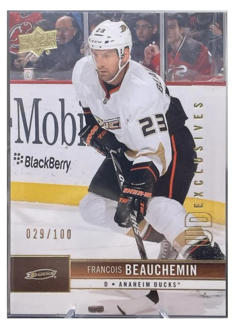 2012 Upper Deck Francois Beauchemin #3 card