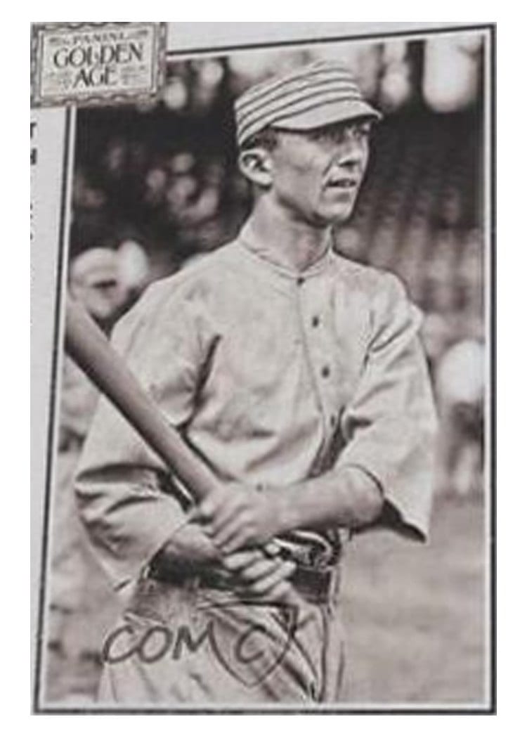 1913 National Game Frank Baker card