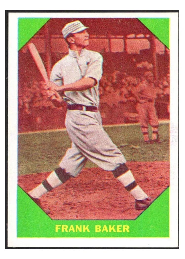 1960 Fleer Frank Baker #41 card