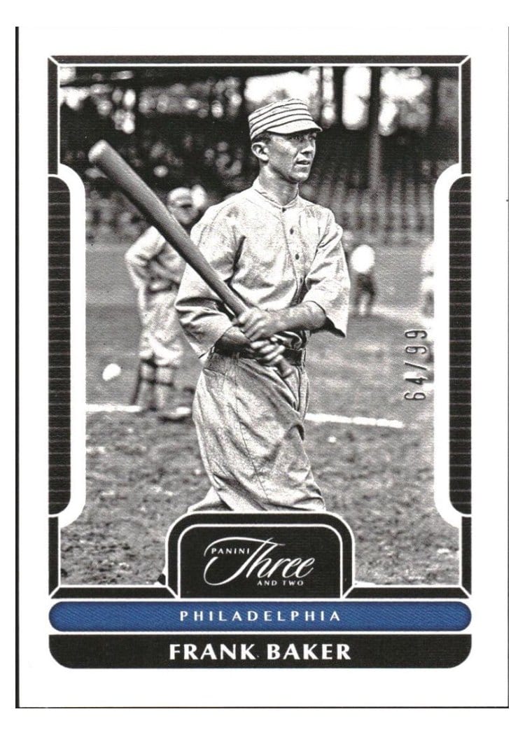 2023 Panini Three and Two Base Set Frank Baker #4 card