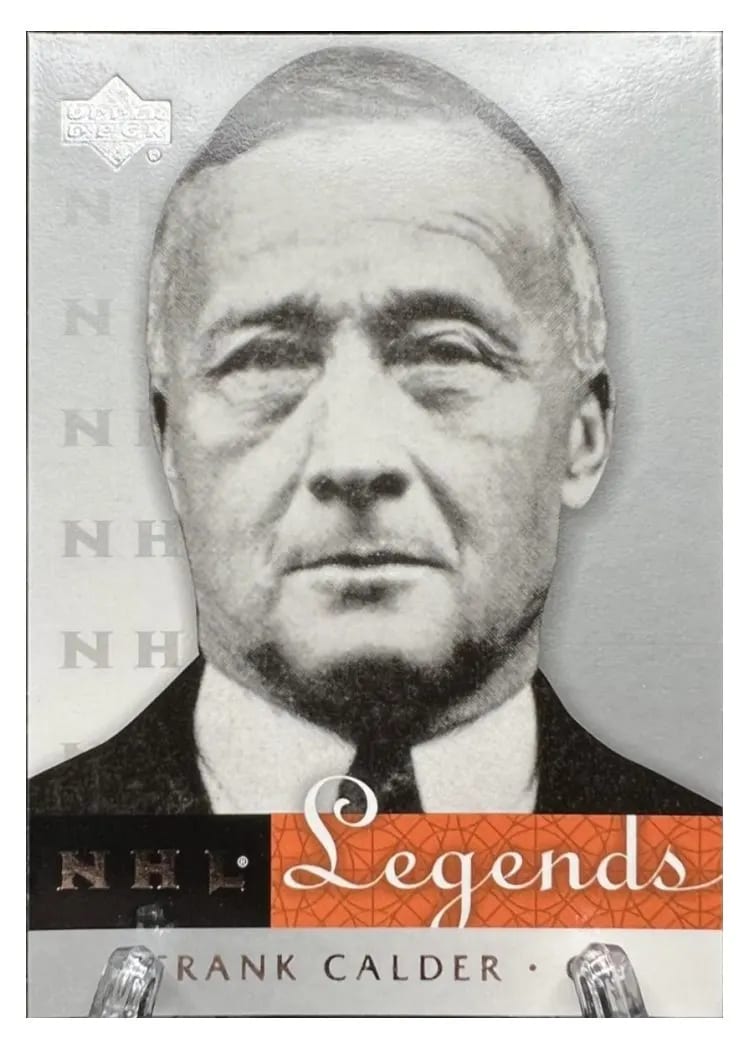 2001 Upper Deck Legends Frank Calder #51 card