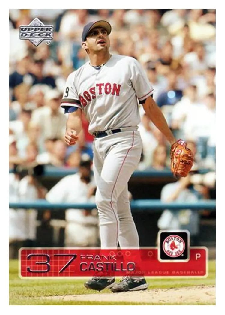 2003 Upper Deck Frank Castillo #95 card