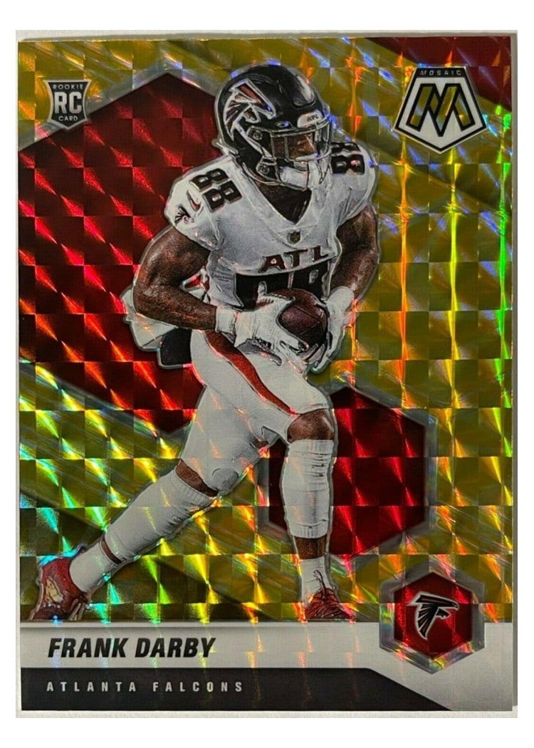 2021 Panini Mosaic Base Set Frank Darby #389 card