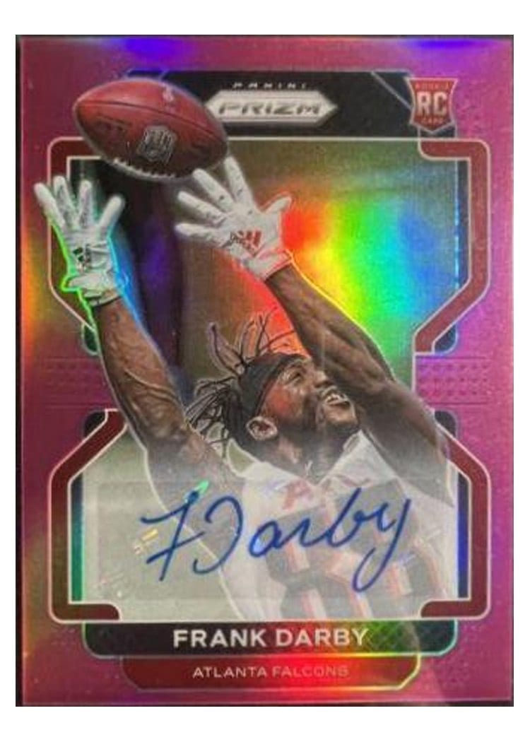 2021 Panini Prizm Base Set Frank Darby #406 card