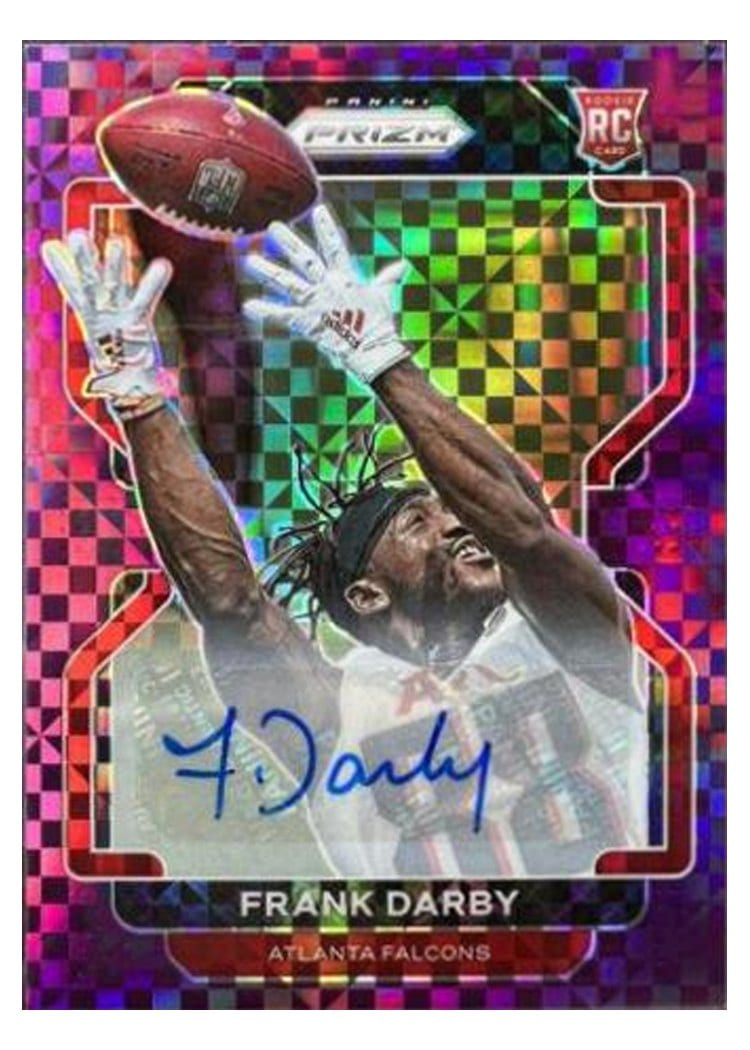 2021 Panini Prizm Base Set Frank Darby #406 card