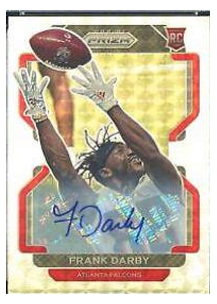 2021 Panini Prizm Base Set Frank Darby #406 card