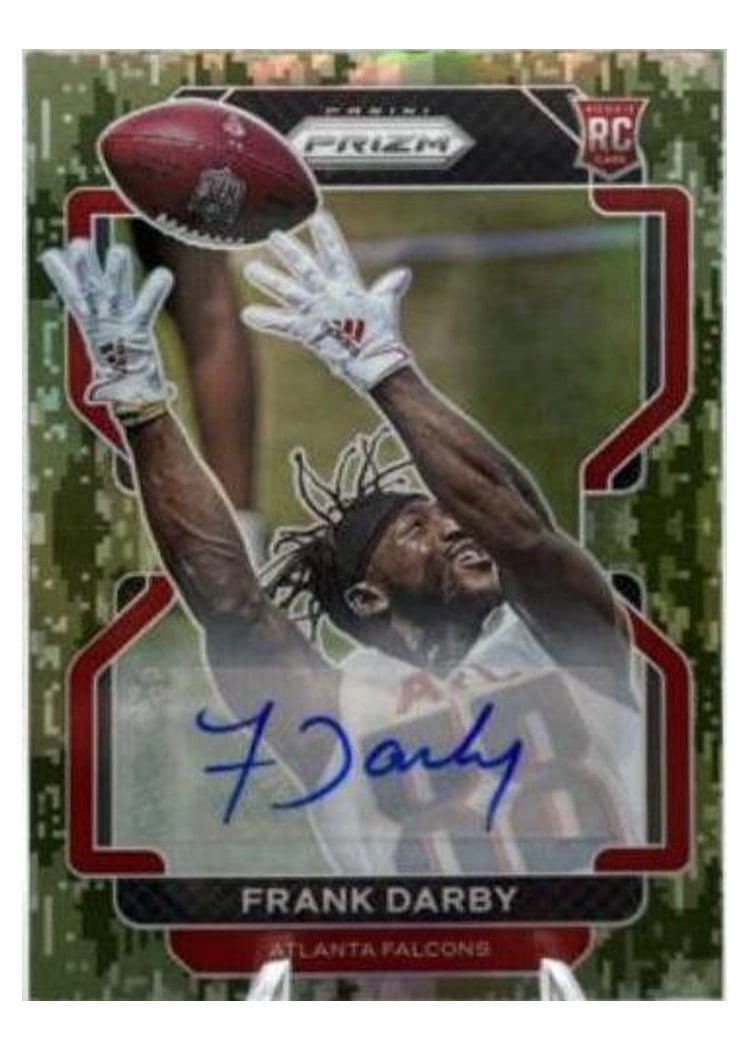 2021 Panini Prizm Base Set Frank Darby #406 card