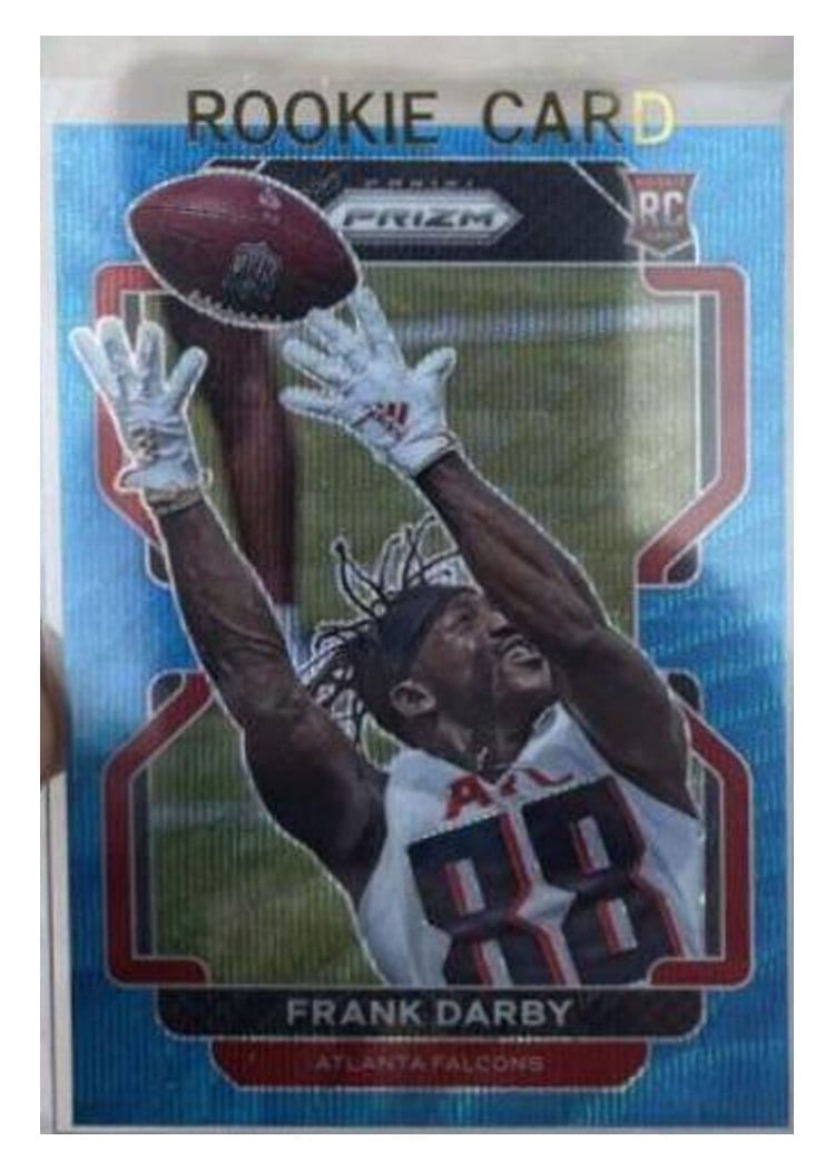 2021 Panini Prizm Base Set Frank Darby #406 card