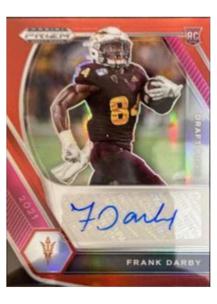 2021 Panini Prizm Base Set Frank Darby #406 card