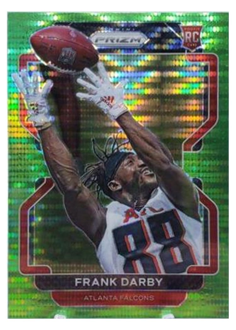 2021 Panini Prizm Base Set Frank Darby #406 card
